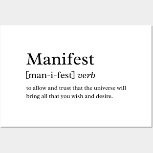 Manifest Definition Posters and Art